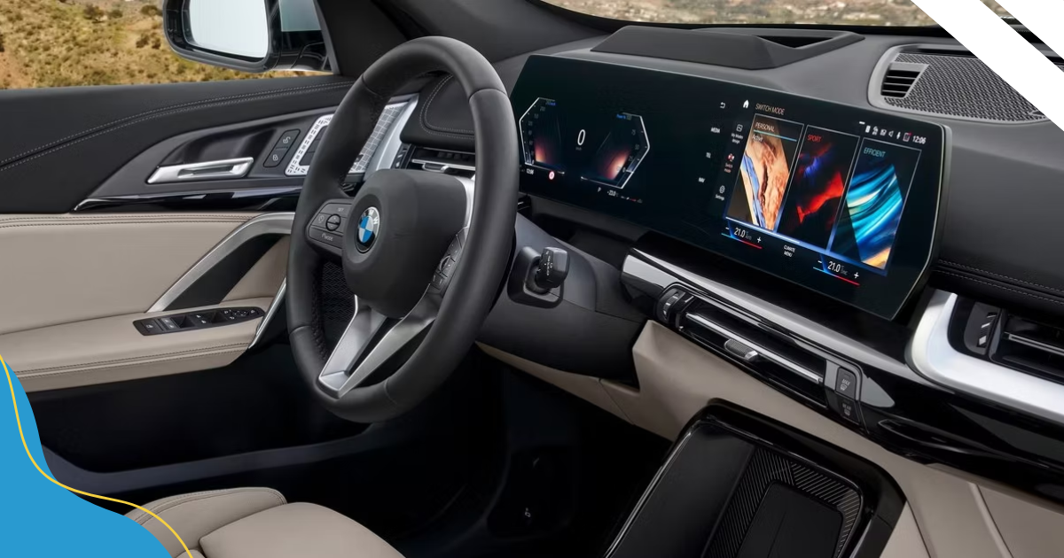 Spacious Cabin of BMW X1